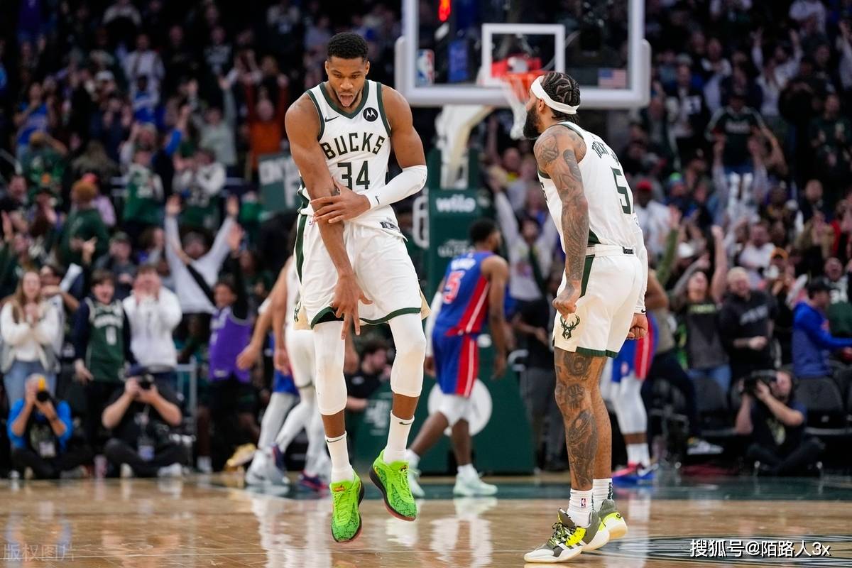 雄鹿豪取连胜，字母哥成为联盟最佳得分手